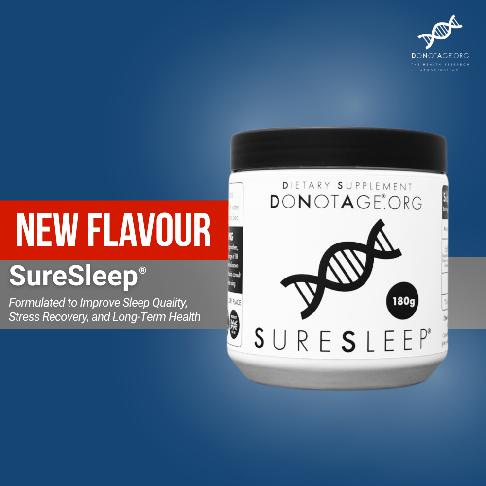 SureSleep® new flavour, 180 g tub, by DoNotAge